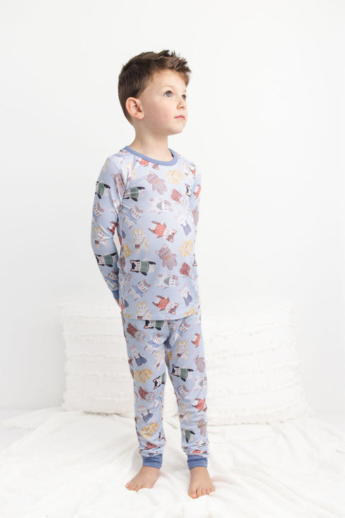 whiskers-blue-long-sleeve-pjs Big Dreams Little Jammie Session Sophia's Style-3